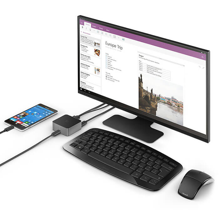 داک نمایشگر مایکروسافت گوشی را به PC ویندوز 10 تبدیل میکند